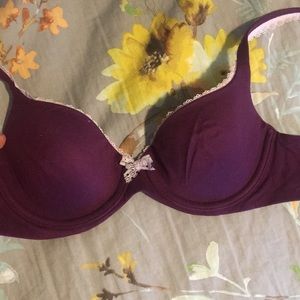 32A Purple Demi VS bra